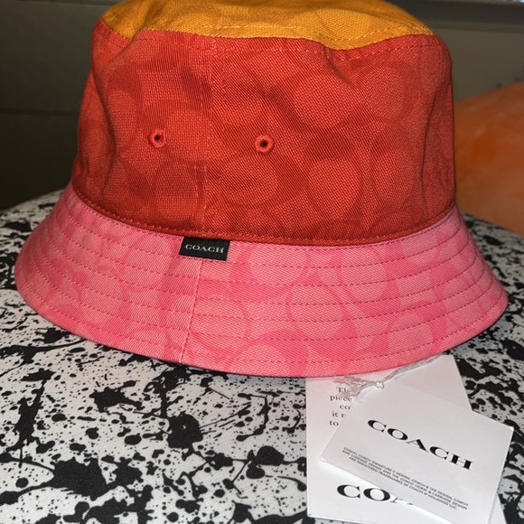 Coach Colorblock Bucket Hat - Picture 2 of 5